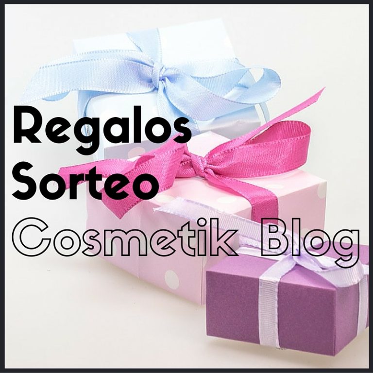 Regalos sorteo Cosmetik